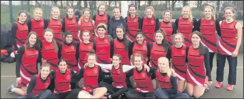  ??  ?? Loughborou­gh High School’s U14, U16 and U19 teams all qualified for the East Midlands netball regional finals.