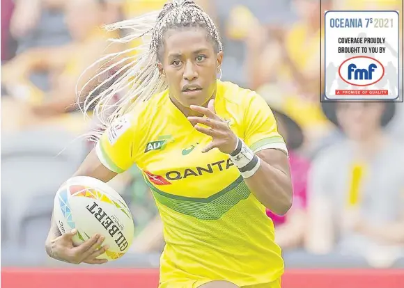  ?? Picture: THE ISLANDER ?? Australian women’s 7s star Ellia Green.