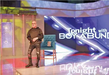  ??  ?? BOY ABUNDA