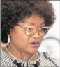  ?? PHOTO: ANA ?? Speaker of Parliament Baleka Mbete announces that the vote in the debate on a motion of no confidence in the president will be held by secret ballot.