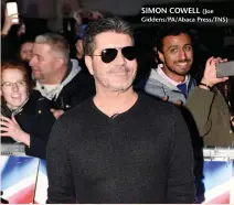  ?? (Joe Giddens/PA/Abaca Press/TNS) ?? SIMON COWELL