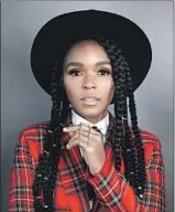 ?? Katie Falkenberg Los Angeles Times ?? JANELLE MONÁE is another with nods for artist and producer in album of the year slot.