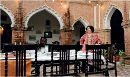  ??  ?? Despite naysayers, ASMAKHAN held on to the one thing that gave her purpose— cooking