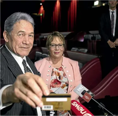  ?? CHRIS MCKEEN/ STUFF ?? When she left NZ First, Tracey Martin said the party had become too focused on its leader and executive – but that won’t stop Winston Peters being front and centre today at the NZ First AGM in Auckland.