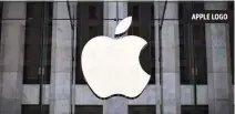  ??  ?? APPLE LOGO