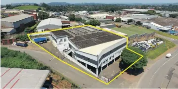  ?? ?? THE warehousin­g in Westmead, Pinetown, to come under the In2assets hammer on February 23.