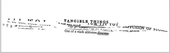  ??  ?? Two collage poems from the ‘Tom Tit Tot’ section in Susan Howe’s Debths. Langdon Hammer discusses the first on page 33.