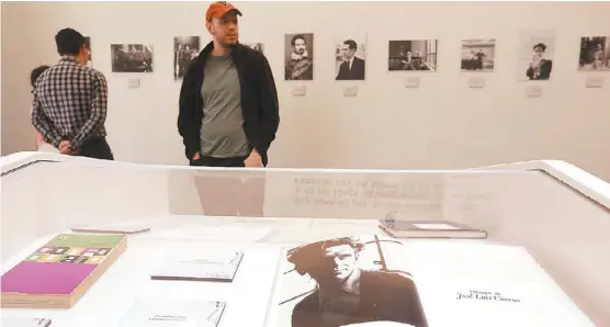  ?? OCTAVIO HOYOS ?? Además de la aparición del título, se abrió la exposición Arreola en el Fondo.