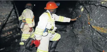  ?? Picture: ROBERT TSHABALALA ?? TUNNEL VISION: Mining companies need to think about the next generation of mines, says Swanepoel