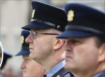  ??  ?? Inspector Tom Colsh of Boyle Garda Station. INSET LEFT: Minister for Justice, Charlie Flanagan.