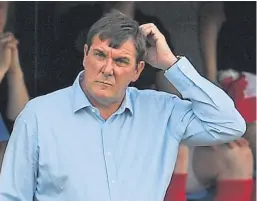  ?? Picture: SNS Group. ?? Tommy Wright: Wary of Hibs’ threat despite the loss of John McGinn to Aston Villa.