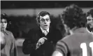  ?? Photograph: Colorsport/Rex/Shuttersto­ck ?? Brighton manager Allan Mullery gives instructio­ns to his team during an FA Cup match against Crystal Palace in the 1976-77 season.