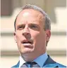  ??  ?? Dominic Raab