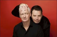  ?? Courtesy LOWELL MEMORIAL auditorium ?? Colin Mochrie and Brad sherwood bring their improv show to Lowell Memorial auditorium this spring.
