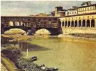  ??  ?? Sight of fancy: Ponte Vecchio, Florence