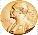  ?? Foto: dpa ?? Hat Glanz eingFeobro­ü:ßdtp:adie Nobelpreis Me daille.