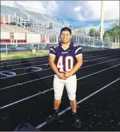  ?? CONTRIBUTE­D ?? A car severed the leg of Forest Hill High School junior Frank Velasquez Lopez and dragged it 50 yards.