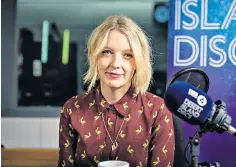  ?? ?? Steely: Desert Island Discs presenter Lauren Laverne has grown into the role