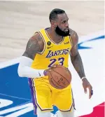  ?? Mark J. Terrill, The Associated Press ?? L. A.’ s LeBron James is 9- 1 in the conference finals.