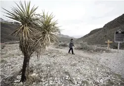  ?? DAVID ZALUBOWSKI AP ?? A trail through Franklin Mountains State Park near El Paso, Texas, offers solitude.