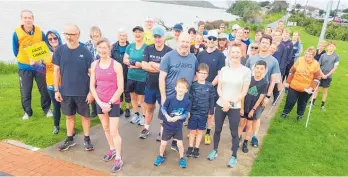  ?? ?? The Whanganui parkrun takes place every Saturday morning. It is the 30th edition of its type around New Zealand.