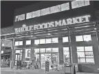  ?? WHOLE FOODS ?? Whole Foods Market was acquired by Amazon in 2017.