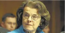  ?? MARK WILSON/GETTY IMAGES ?? Sen. Dianne Feinstein may have tipped her hand about a re-election bid in 2018 during an interview with a KQED reporter Wednesday.