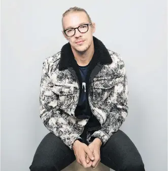  ?? WILLY SANJUAN/THE ASSOCIATED PRESS ?? Diplo and his trio Major Lazer staged a free concert in Havana last year and it’s now the subject of the producerDJ’s new documentar­y, Give Me Future.