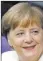  ??  ?? Angela Merkel