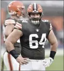  ?? AP file photo ?? Browns center JC Tretter, president of the NFL Players Associatio­n, has advocated for a repeat of last year’s offseason, arguing that it showed offseason programs are unnecessar­y.