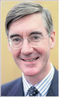  ??  ?? OPPOSING SIDES: Jacob Rees-Mogg, left, is a more effective campaigner than Dominic Grieve