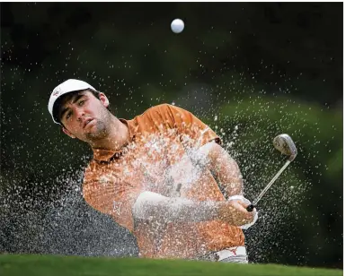  ?? RALPH BARRERA / AMERICAN-STATESMAN ?? Texas golfer Scottie Scheffler will open play Thursday as an amateur in the 117th U.S. Open after a junior season in which he posted 11 rounds with scores in the 60s and earned six top-3 finishes.