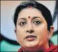  ??  ?? ▪ Smriti Irani