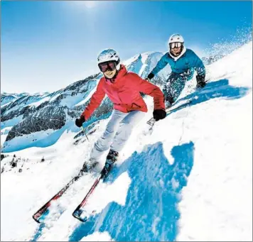  ?? GETTY ?? To get skiing muscles sufficient­ly prepared for a new season, training should be geared toward improvemen­t in what is known as “eccentric strength.”