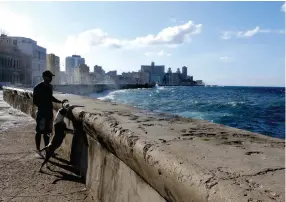  ??  ?? THE FAMOUS Malecon seafront boulevard in Havana.