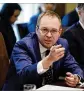  ?? OLIVIER DOULIERY / ABACA PRESS ?? Acting White House Chief of Staff Mick Mulvaney told “Meet the Press” on Sunday, “You cannot take a shutdown off the table.”