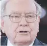  ??  ?? Warren Buffett