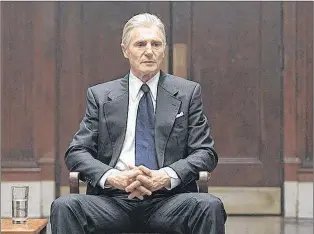  ?? CP PHOTO ?? Actor Liam Neeson is shown in a scene from the film “Mark Felt - The Man Who Took Down the White House.”