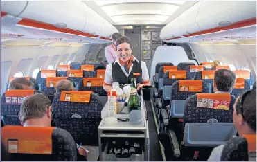  ??  ?? SOARING: Airline easyJet has announced plans to expand its workforce in Britain