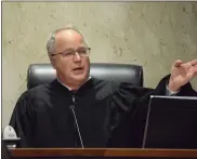  ?? MACOMB DAILY FILE PHOTO ?? Judge James Biernat Jr. previously on the bench in Macomb County Circuit Court in Mount Clemens.