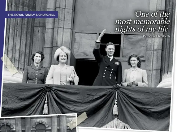  ??  ?? TOP The Royal Family appear on the balcony at Buckingham Palace