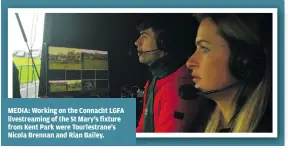  ?? ?? Best for St Mary’s: Tara Breheny
St Mary’s: Sarah Corcoran, Leah Rooney, Aoife Connolly, Sophie McDonagh, Aoife Gilroy (c), Keighleigh Cawley, Tara Breheny (1-0), Emma Corcoran, Kayla Breheny, Karen Maloney (0-3, 3f), Helen Monaghan, Ciara Gilroy (0-1), Michaela Gaffney (1-0), Ruth Monaghan (1-0)
Subs used: Emily Nicholson, Casey Cox, Jillian Monaghan
Shauna Moran, Niamh Beirne, Isabelle King, Shannon Kerins, Suzie Keenahan (c), Ruth Cox, Saoirse Wynne, Roisin Wynne, Caoimhe Cregg, Megan McKeon (1-0), Michaela Ward (0-2), Grace Flanagan, Natasha Regan, Aisling Feely (0-6, 5f), Heather Kerins (1-1) Sub used: Aimee Roddy
Referee: Garryowen McMahon (Mayo)