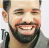  ??  ?? Toronto rapper Drake
