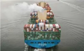  ?? © anp ?? Containers op de Westersche­lde.