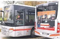  ?? RP-FOTOS: OSTERMANN ?? Das Busunterne­hmen Verhuven Reisen hat sich der bundesweit­en Initiative „Beweg was – werde Busfahrer“angeschlos­sen.