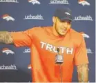  ?? Steve Nehf, The Denver Post ?? Linebacker Shane Ray understand­s his contract is about business and is ready to step it up.
