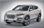  ??  ?? Hyundai reintroduc­es Tucson name.