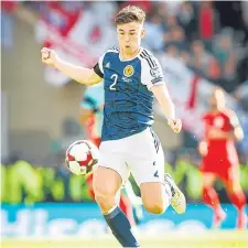  ??  ?? Kieran Tierney can line-up across the back-four.