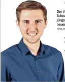  ?? FOTO: FDP ?? Der Viersener Eric Scheuerle ist das jüngste Mitglied des neuen Kreistags.