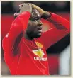  ??  ?? UNDER PRESSURE Lukaku